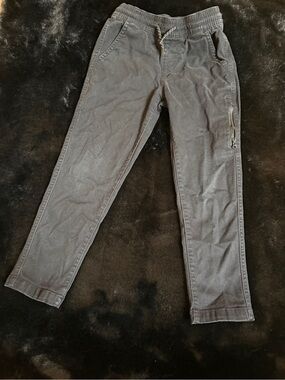 The Children's Place Charcoal Gray Jogger Pants with Zip Pocket
